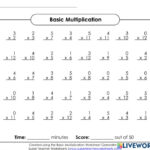 0 5 Multiplication Quiz Worksheet