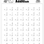 1 Digit Addition Worksheets Math Addition Worksheets Addition
