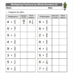 10 Multiplying Fractions Worksheet Templates PDF Free Premium