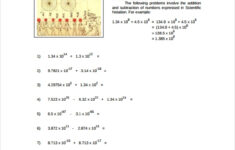 10 Scientific Notation Worksheet Sample Templates