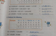 13 Operations On Large Numbers Addition Subtraction Division Word