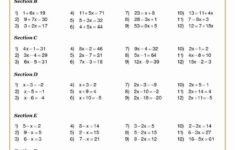 2 8th Grade Algebra Problems Worksheet Word Problems Worksheet Best