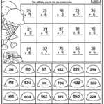 2 Digit By 1 Digit Multiplication Games Printable Worksheetpedia