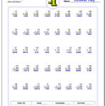 2 Digit By 2 Digit Multiplication Worksheets Times Tables Worksheets