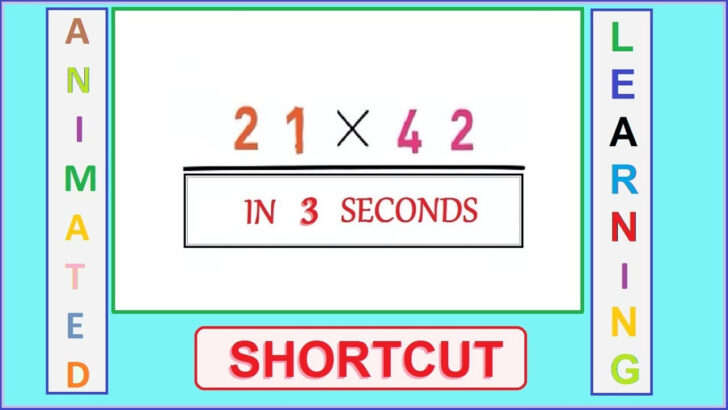 3 digit and 2 digit multiplication shortcut