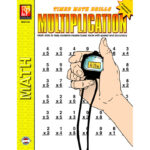 2 EA TIMED DRILLS MULTIPLICATION