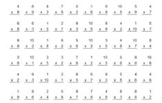 21 5 Minute Math Drills Accounting Invoice Multiplication