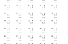 2nd Grade Basic Multiplication Math EduMonitor