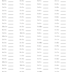 3 Minute Math Drill Addition Worksheets 99Worksheets