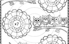 3 OA 7 Fall Multiplication Wheels In 2020 Fall Multiplication