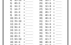 3rd Grade Division Table Chart On 3 Digit Division Worksheets For 3rd