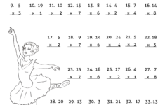3rd Grade Multiplication Practice Worksheets