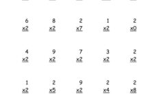 3rd Grade Multiplication Worksheets Best Coloring Pages For Kids