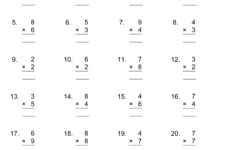 3rd Grade Multiplication Worksheets For Extra Practice More