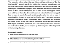 3rd Grade Reading Comprehension Worksheets Multiple Choice Times