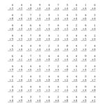 4th Grade Math Worksheets Free Printable Multiplication Worksheets For