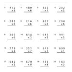 4th Grade Multiplication Worksheets Best Coloring Pages For Kids