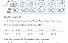 6 Times Table