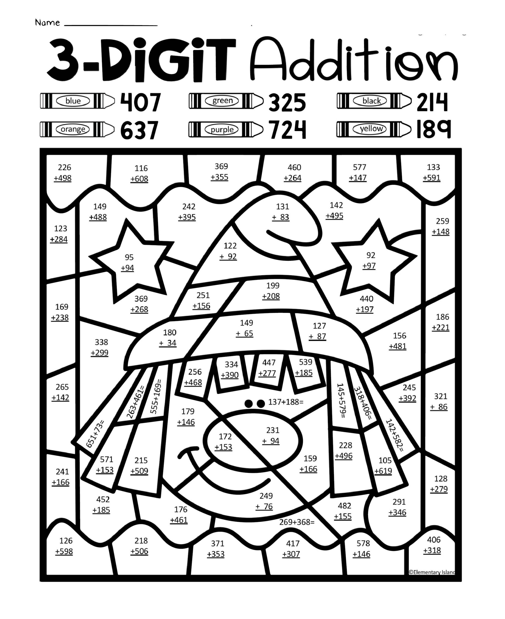 7 Best Halloween Multiplication Coloring Printables Printablee