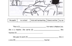8 Section H Questions 1 5 10 Marks Look At The Picture And Fill In