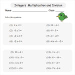 9 Multiplying Integers Horizontal Worksheet Templates To Download