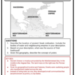 Ancient Greek Civilisation Facts Worksheets Education Literature Life