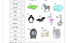 Animals Worksheets For Grade 1 Wild For Kindergarten Preschoolers Pet