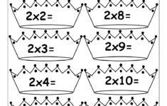Arab Unity School Grade 1 D Blog Multiplication Worksheet