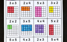 Arrays Multiplication Worksheets Learning Math Teaching
