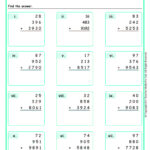 Associative Property Of Multiplication Worksheets