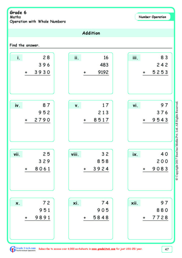 Associative Property Of Multiplication Worksheets | Multiplication ...