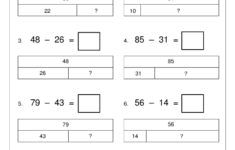 Bar Modelling Subtract From A 2 digit Number easier Subtraction