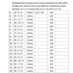 Basic Math Facts Worksheets Math Fact Worksheets Basic Math Math Facts