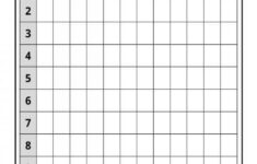 Blank Times Table Grid 12 X 12 Times Table Grid Times Tables