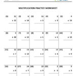 Class 2nd CBSE Mathematics Multiplication Worksheets