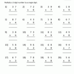 Class 3 Maths Multiplication Worksheet Times Tables Worksheets