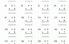 Class 3 Maths Multiplication Worksheet Times Tables Worksheets