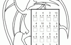 Color By Number Multiplication Best Coloring Pages For Kids