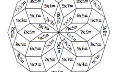 Color By Number Multiplication Best Coloring Pages For Kids