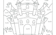 Color By Number Multiplication Color Worksheets Math Coloring