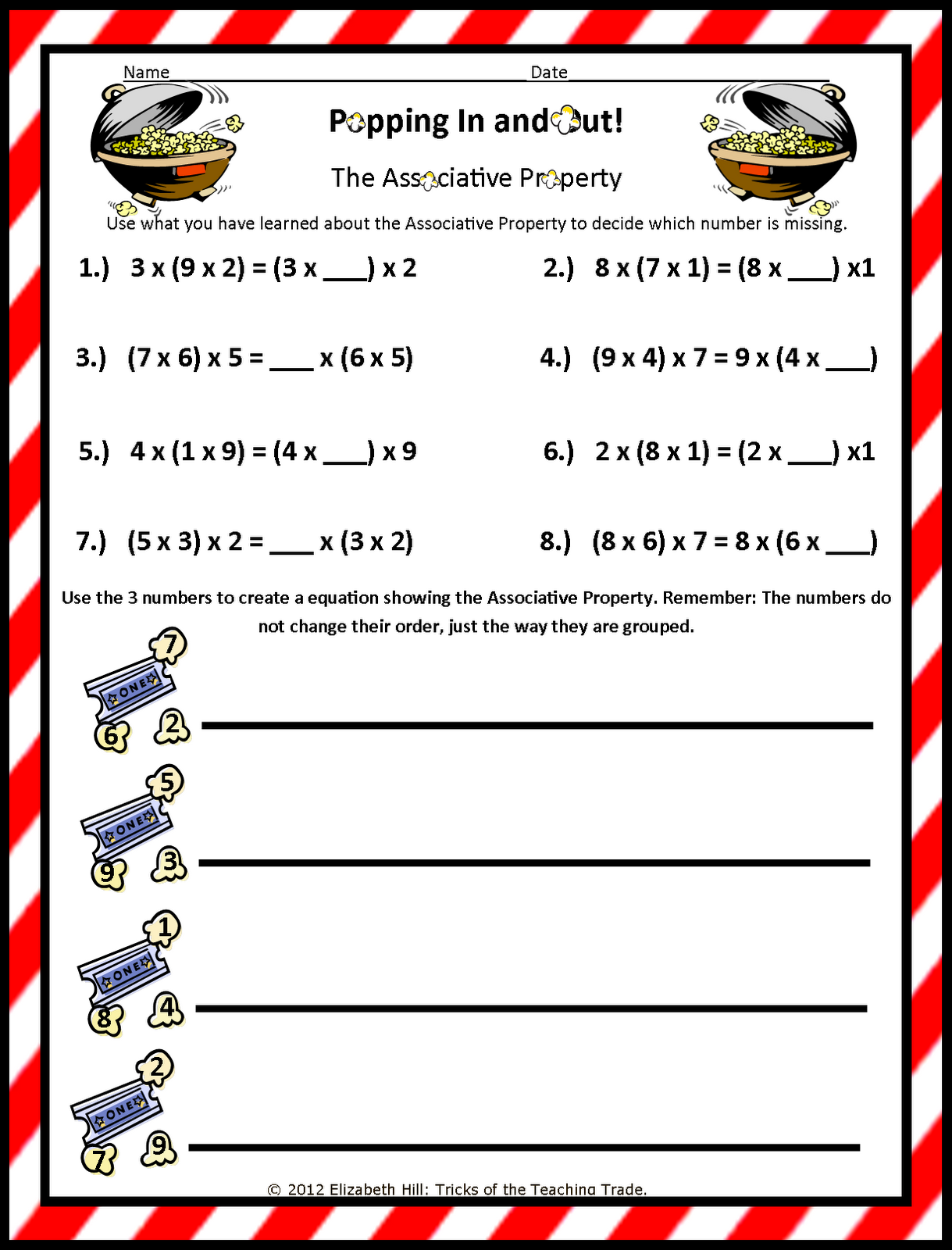 Commutative Multiplication Worksheets Times Tables Worksheets