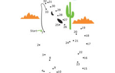 Connect The Dots Dog Math Worksheet For Kindergarten Free Printable