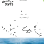 Connect The Dots Dolphin 1 Math Worksheet For Grade 1 Free