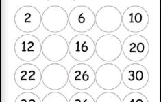 Count By 2s Worksheet Kids Learning Activity Kindergarten Math