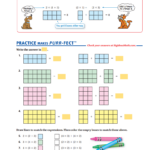 Distributive Property Multiplication 3rd Grade Worksheets Times