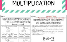 Distributive Property Of Multiplication Using Number Bonds Teaching