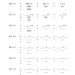 Distributive Property Of Multiplication Worksheets 99Worksheets