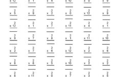 Easy Times Table Practice Sheets Activity Shelter
