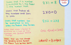 Elementary Studies Properties Of Multiplication