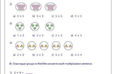 Equal Groups Multiplication Sentences Multiplication Worksheets